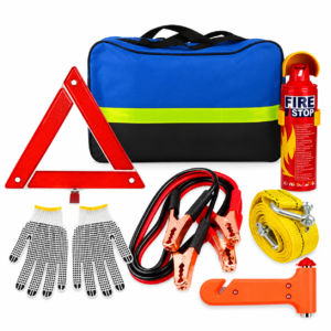 Kit Emergencia Seguridad Auto 7 Piezas