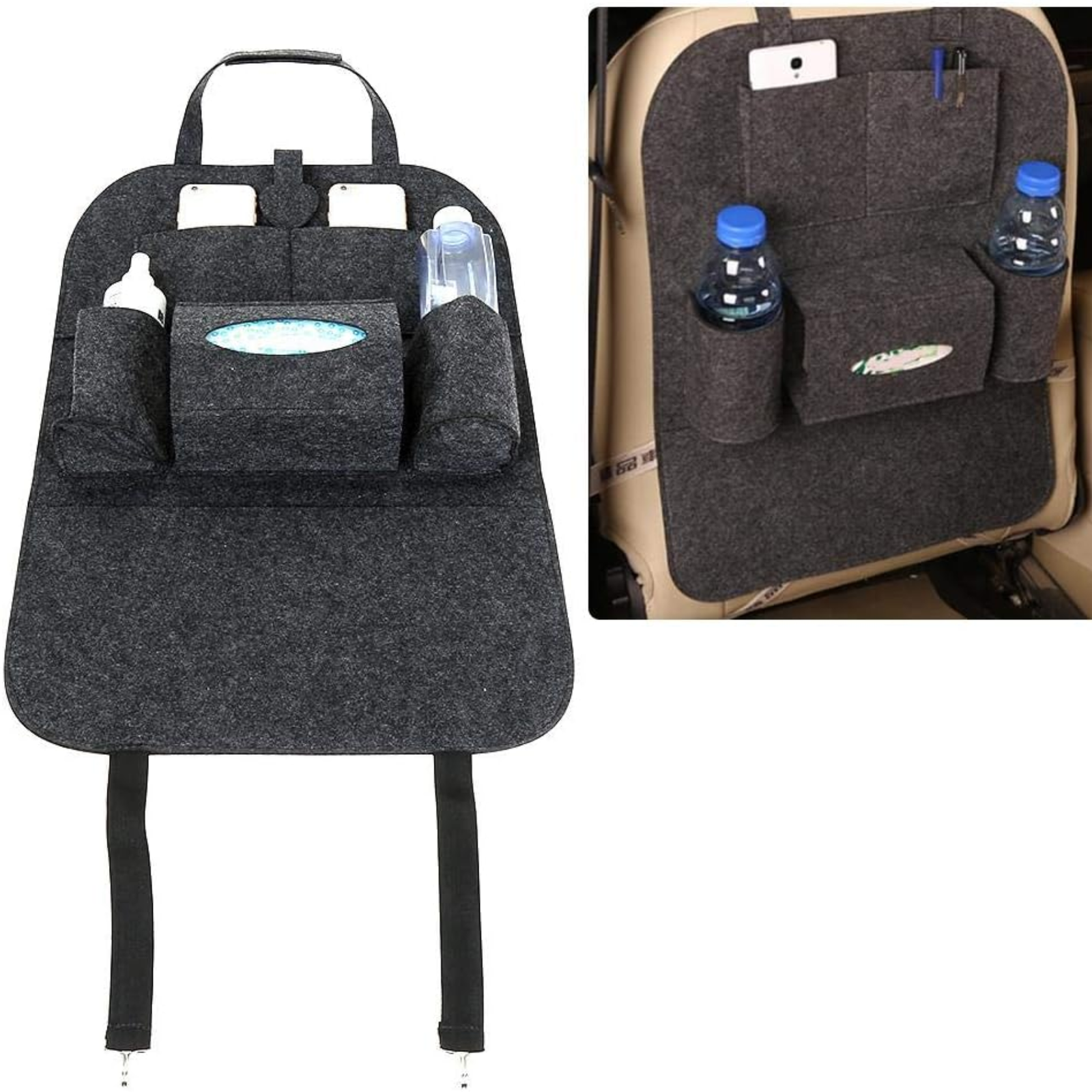 Bolso Organizador Asiento Trasero Auto - Imagen 3