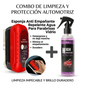 Kit Antiempañante y Limpieza para Auto